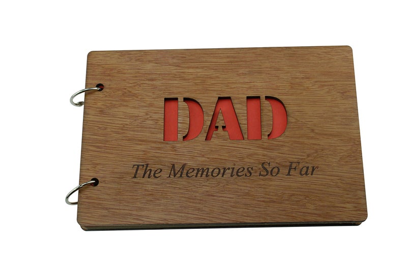 Pirantin A5 Size Scrapbook, Photo Album or Notebook - Great Way to Share Memories and Story for Dad, Father's Day or Birthday Gifts - Image 2